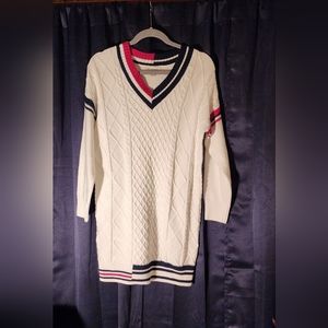 Girls' Free Assembly Size XL Cream Sweater Dress NWOT